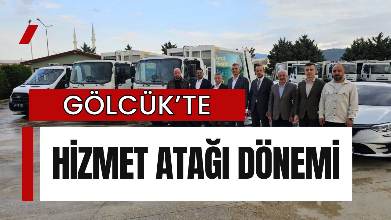 Gölcük Belediyesi’nden Hizmet Atağı: Araç Filosuna 5 Yeni Araç Daha Eklendi