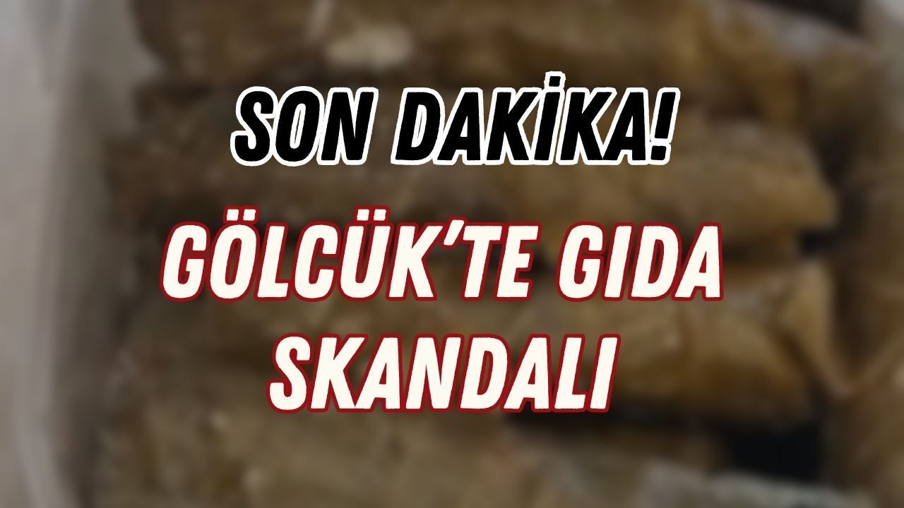 Gölcük'te Gıda Skandalı