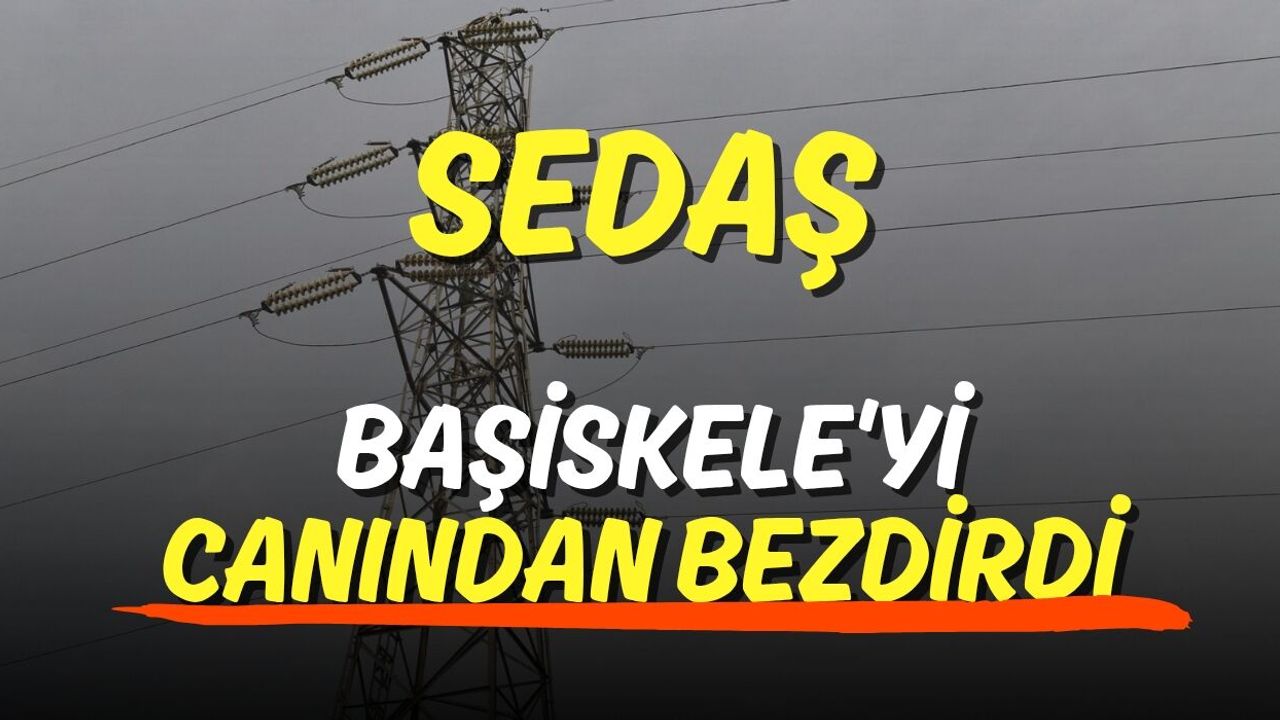 SEDAŞ Başiskele'yi Canından Bezdirdi