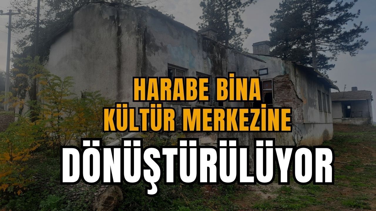 İzmit'te Harabe Bina Kültür Merkezine Dönüşüyor
