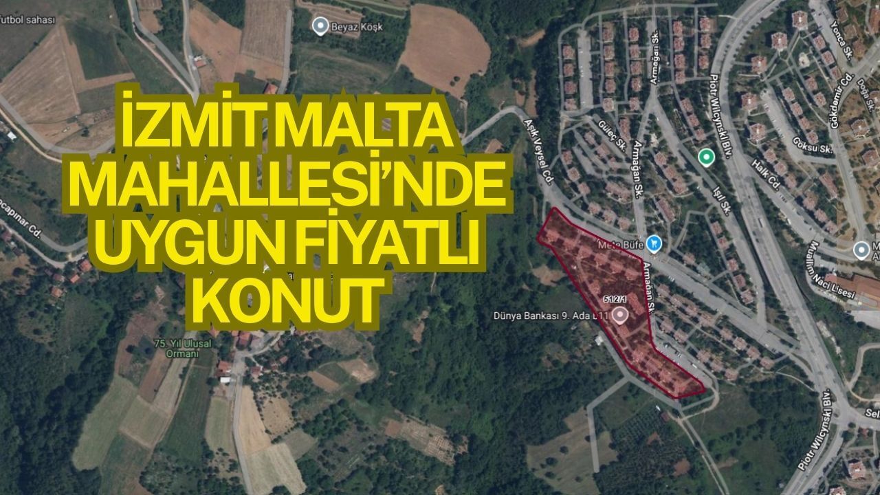 İzmit Malta Mahallesi’nde Uygun Fiyatlı Konut: Gündoğdu Kalıcı Konutları’nda Daire Satışa Çıktı