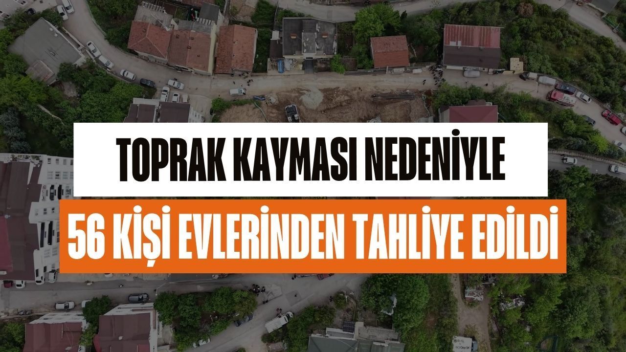 Temel Kazısı Nedeniyle Toprak Kaydı: 56 Kişi Evlerinden Tahliye Edildi