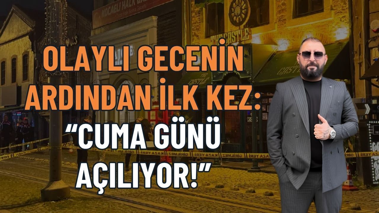 İzmit'te Olaylı Gecenin Ardından İlk Kez: The Castle Geri Dönüyor