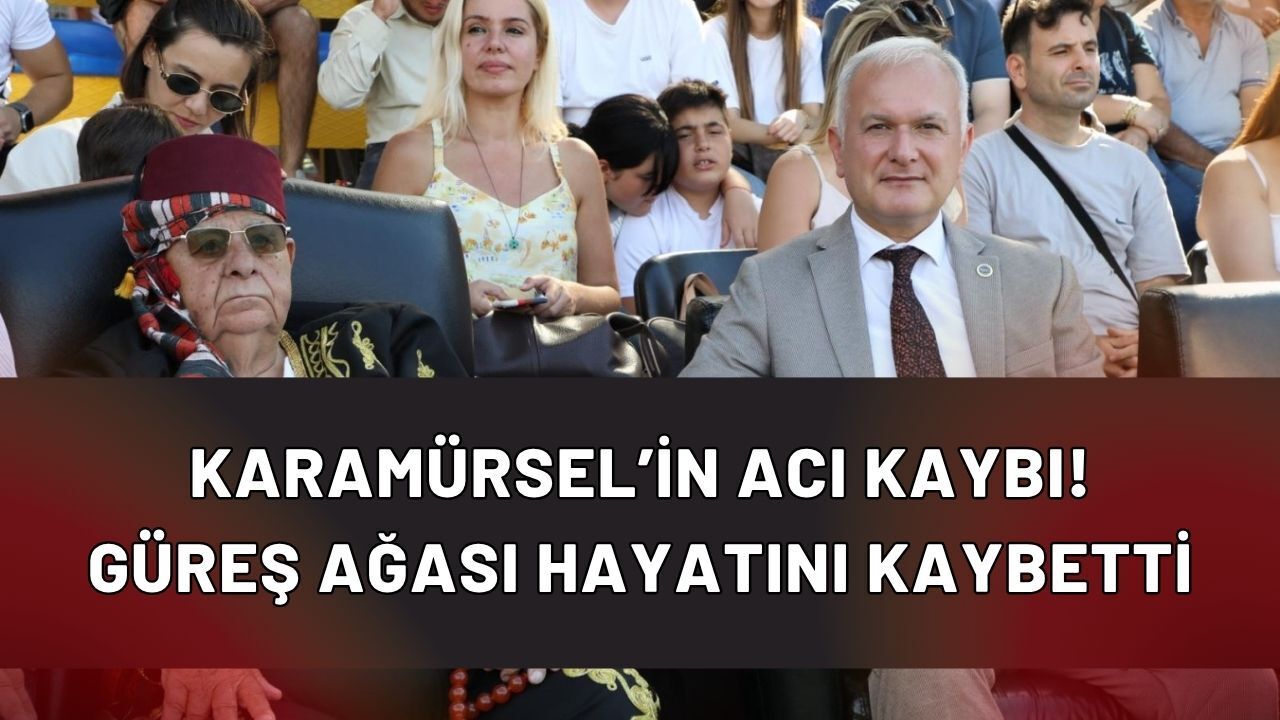 Karamürsel Yasta! Altın Kemerli Güreş Ağası Tacettin Aslan Hayatını Kaybetti