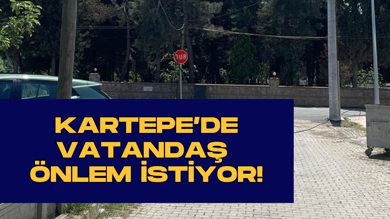 Kartepe'de Vatandaş Önlem İstiyor