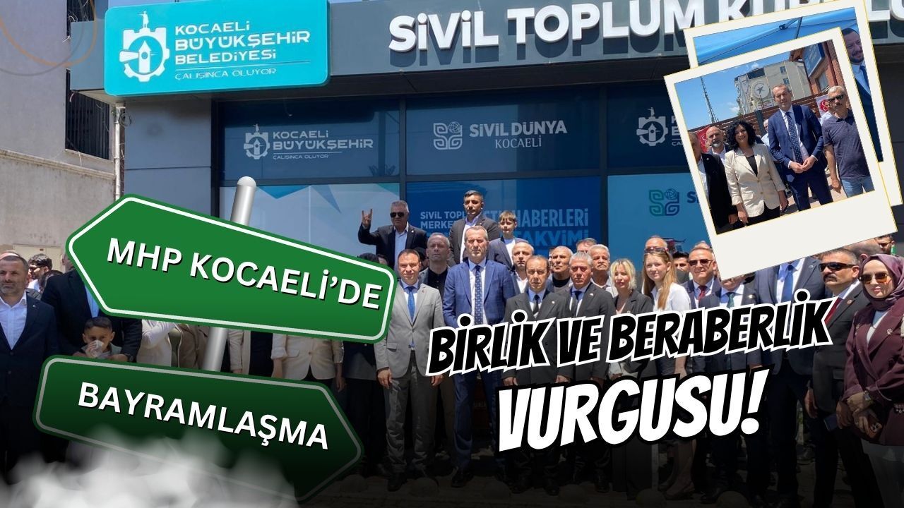 MHP Kocaeli’de Bayramlaşma: Kamil Akın ve Saffet Sancaklı’dan Birlik ve Beraberlik Vurgusu!