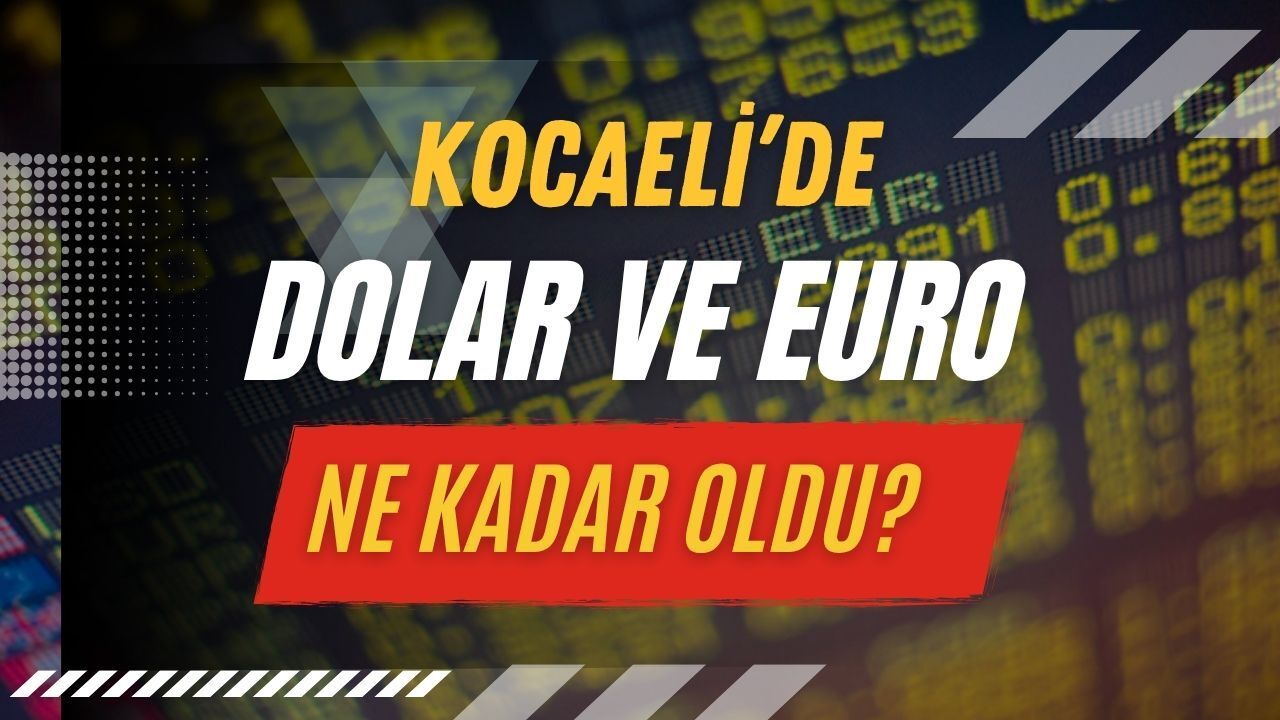 Dolar ve Euro Bugün Ne Kadar Oldu? 30 Mayıs Kocaeli Döviz Bürolarında Son Durum