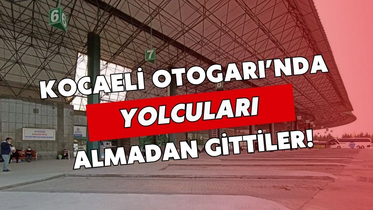 Kocaeli Otogarı'nda Çocuğuyla Mahsur Kaldı: “Tuvaletten Döndüm, Otobüs Gitmişti”
