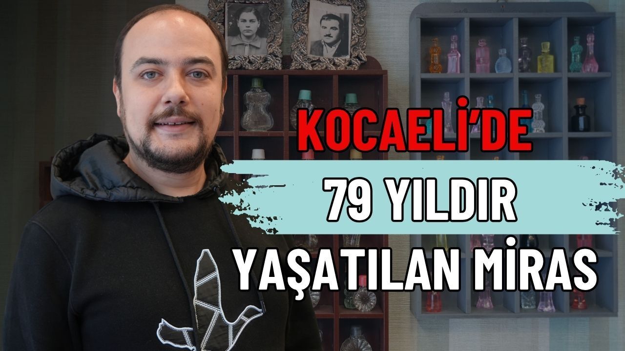 Kocaeli'de 79 Yıllık Koku Mirası: Kolonyacı Hikmet Geleneği Yaşatılıyor