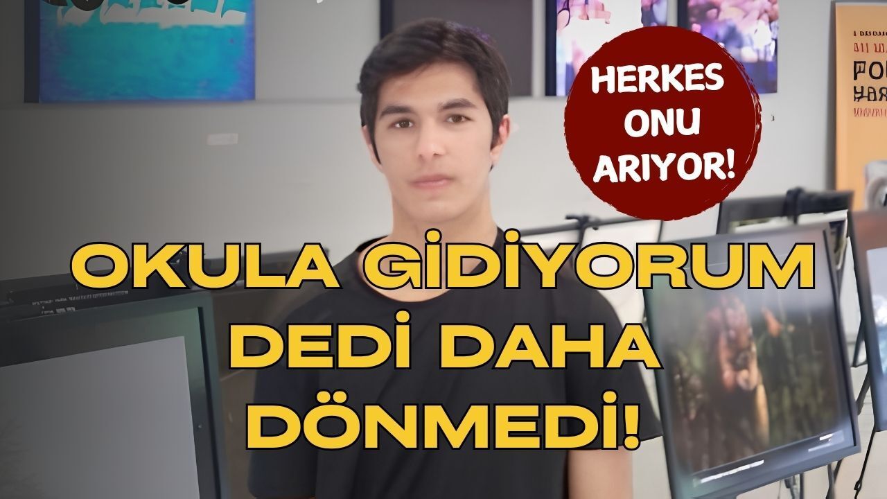 Başiskele'de korku dolu bekleyiş: 16 yaşındaki Muhammet 6 gündür kayıp