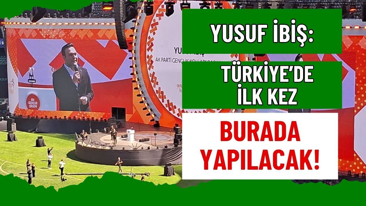 Yusuf İbiş’ten Kocaeli’de Tarihi Müjde: "Türkiye’de İlk Kez Burada Yapılacak, Çok Heyecanlıyız!"
