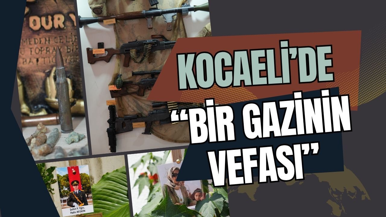 Kocaeli’de Bir Gazinin Asil Vefası: Evinin Bodrum Katını Şehitler İçin Dev Bir Müze Yaptı