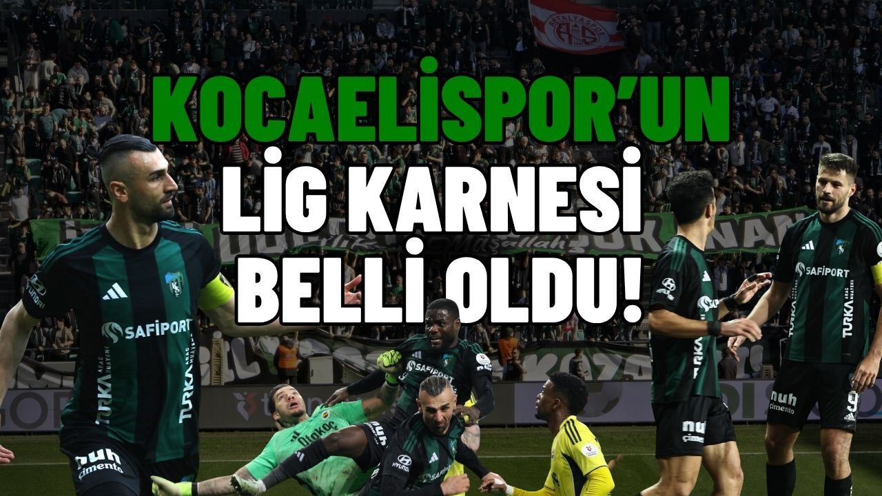 Kocaelispor'un Lig Karnesi Netleşti