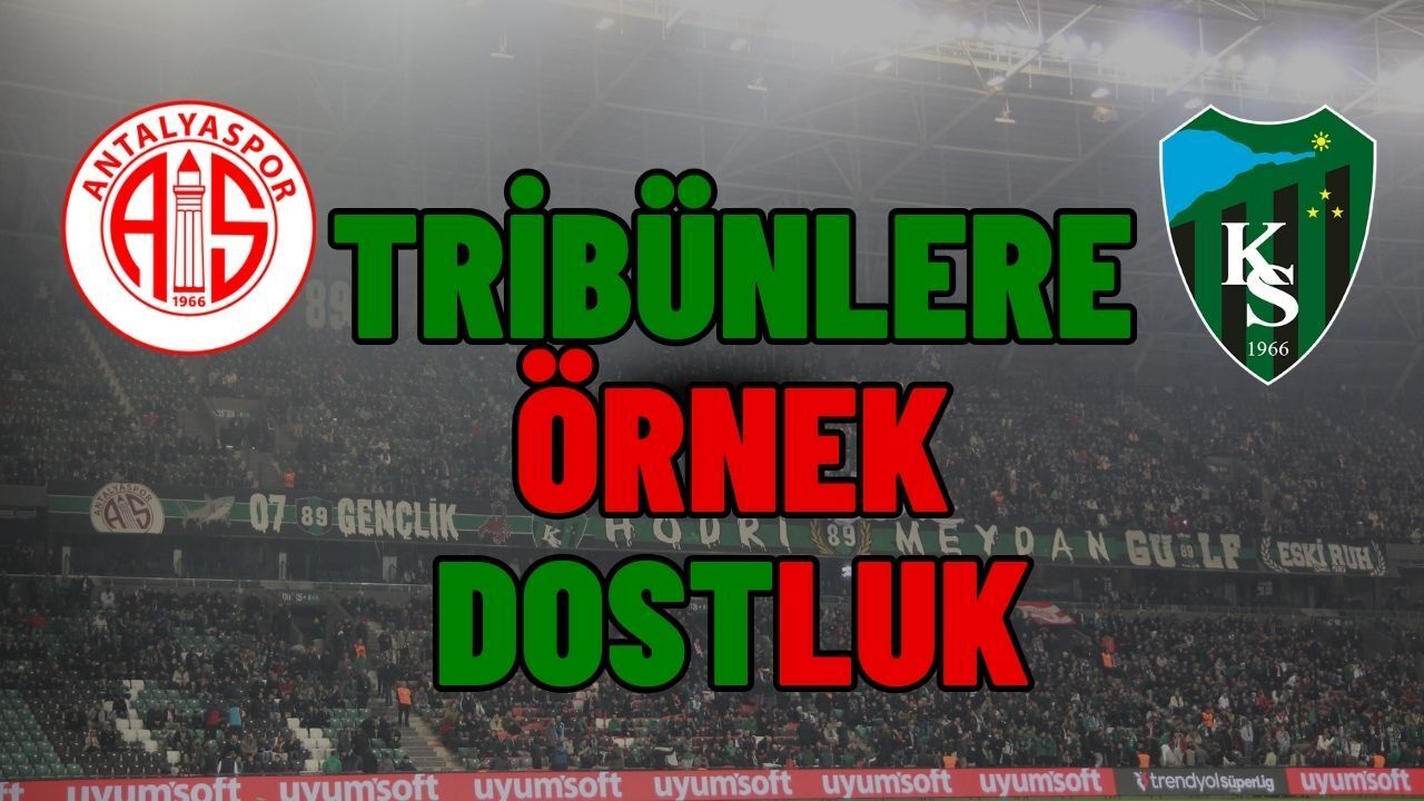 Akdeniz'de Kardeşlik Sofrası Kuruluyor: Antalyasporlulardan Kocaelispor Taraftarına Dev Davet