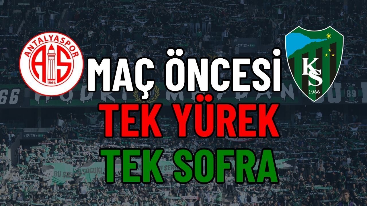 Maç Öncesi Tek Yürek, Tek Sofra: Antalya Stadyumu Çevresinde Kardeşlik Kahvaltısı