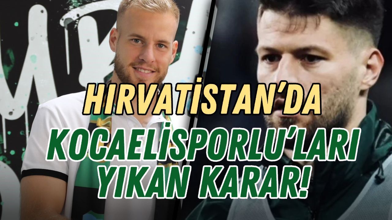 Hırvatistan'da Zlatko Dalic'ten Kocaelisporluları Yakan Karar: İkiz Kardeşi Listede, Kendisi Yok!