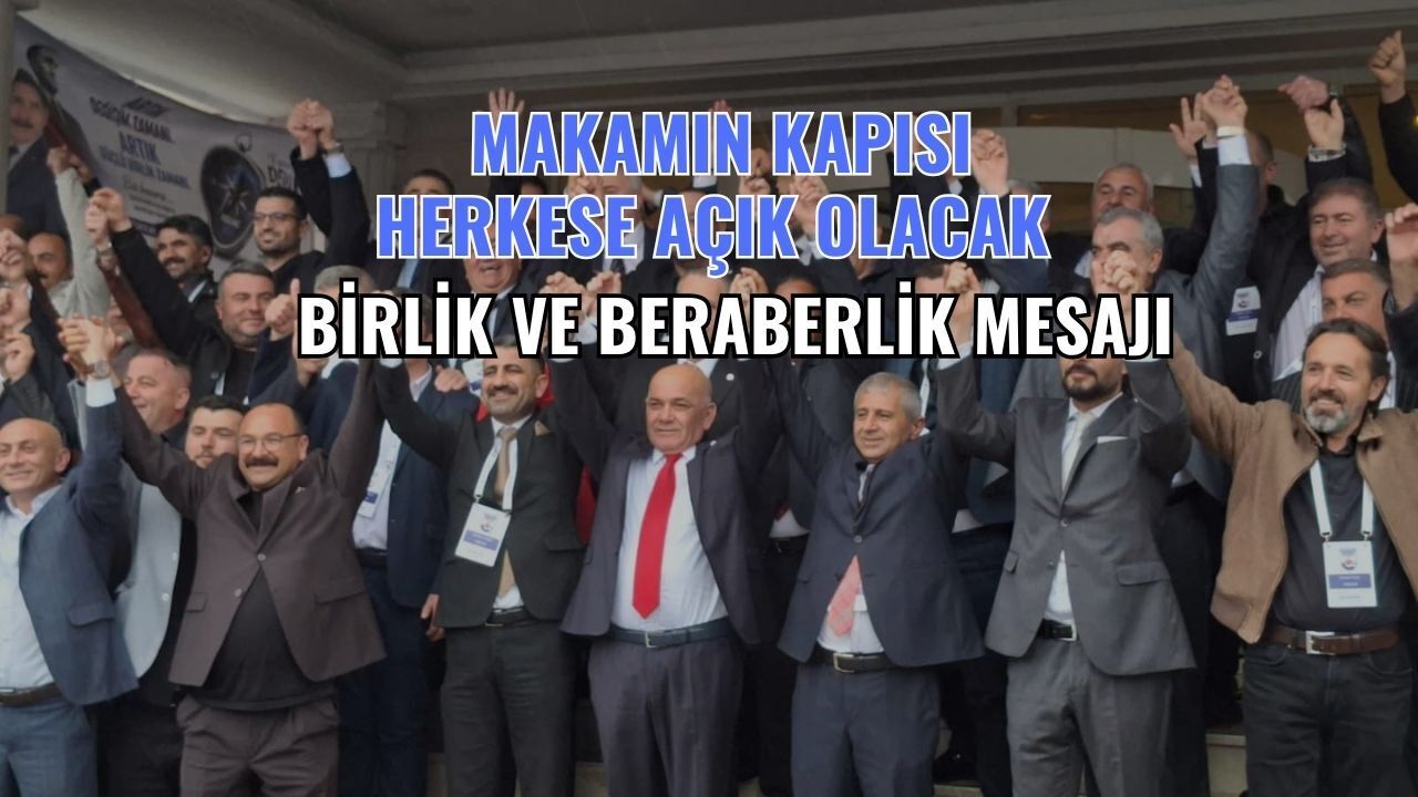 Kadir Durmuş’tan Birlik ve Beraberlik Mesajı: Makamın Kapısı Herkese Açık Olacak