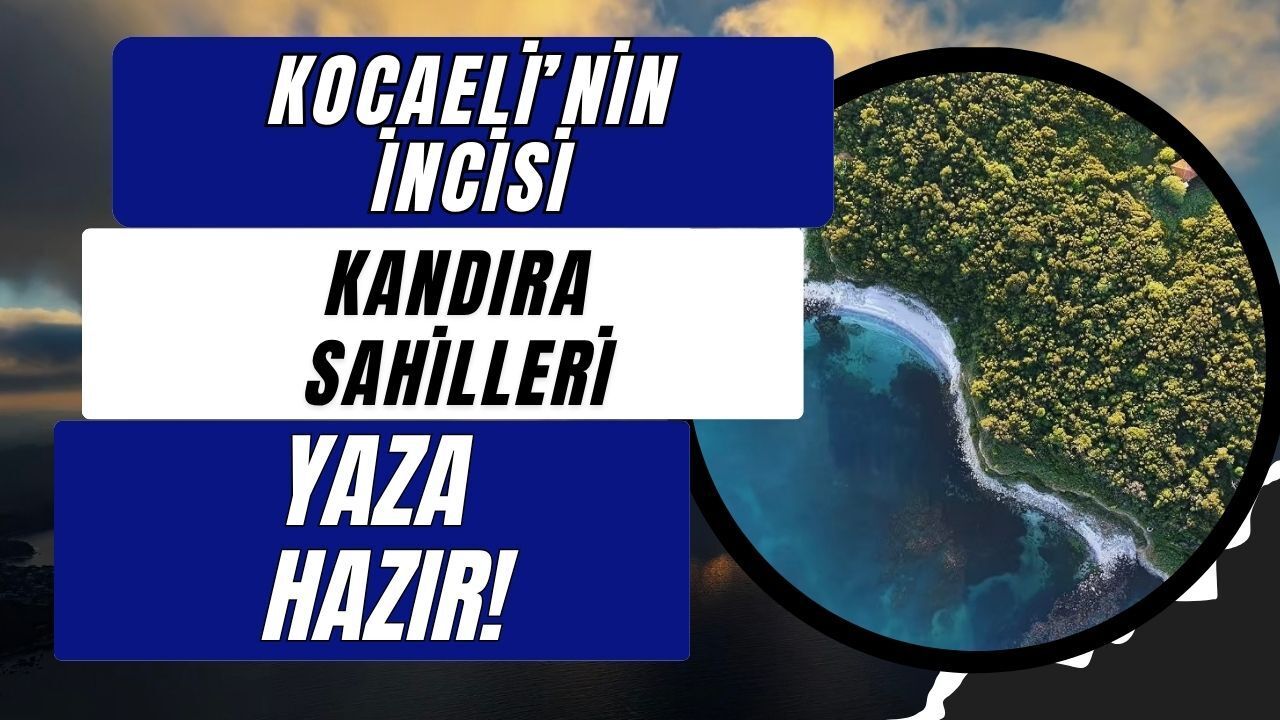 Kocaeli’nin İncisi Kandıra Yaza Hazır! Kerpe Kayalıkları ve Kefken Adası Havadan Büyüledi