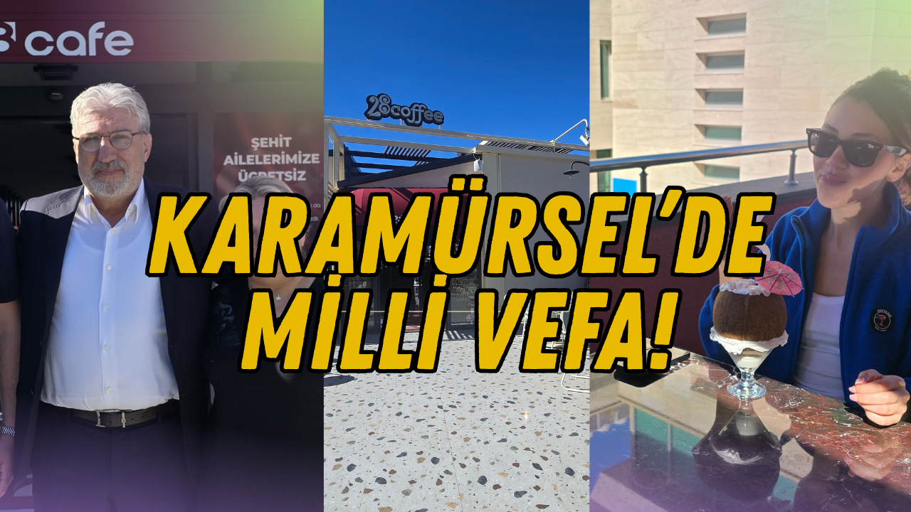 Karamürsel’de Milli Vefa: Merih Demiral Memleketine 28 Adıyla Dev Bir Kafe Açtı