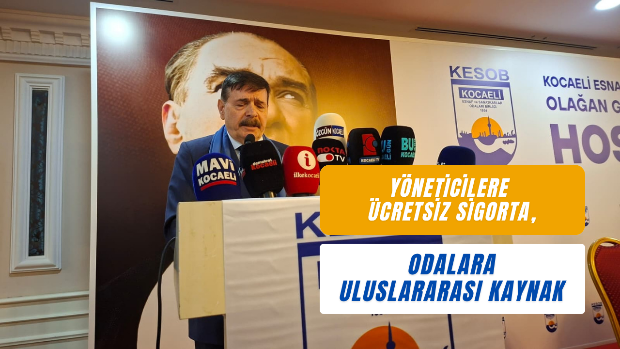 Faruk Demir’den KESOB’da Proje Yağmuru: Yöneticilere Ücretsiz Sigorta, Odalara Uluslararası Kaynak!