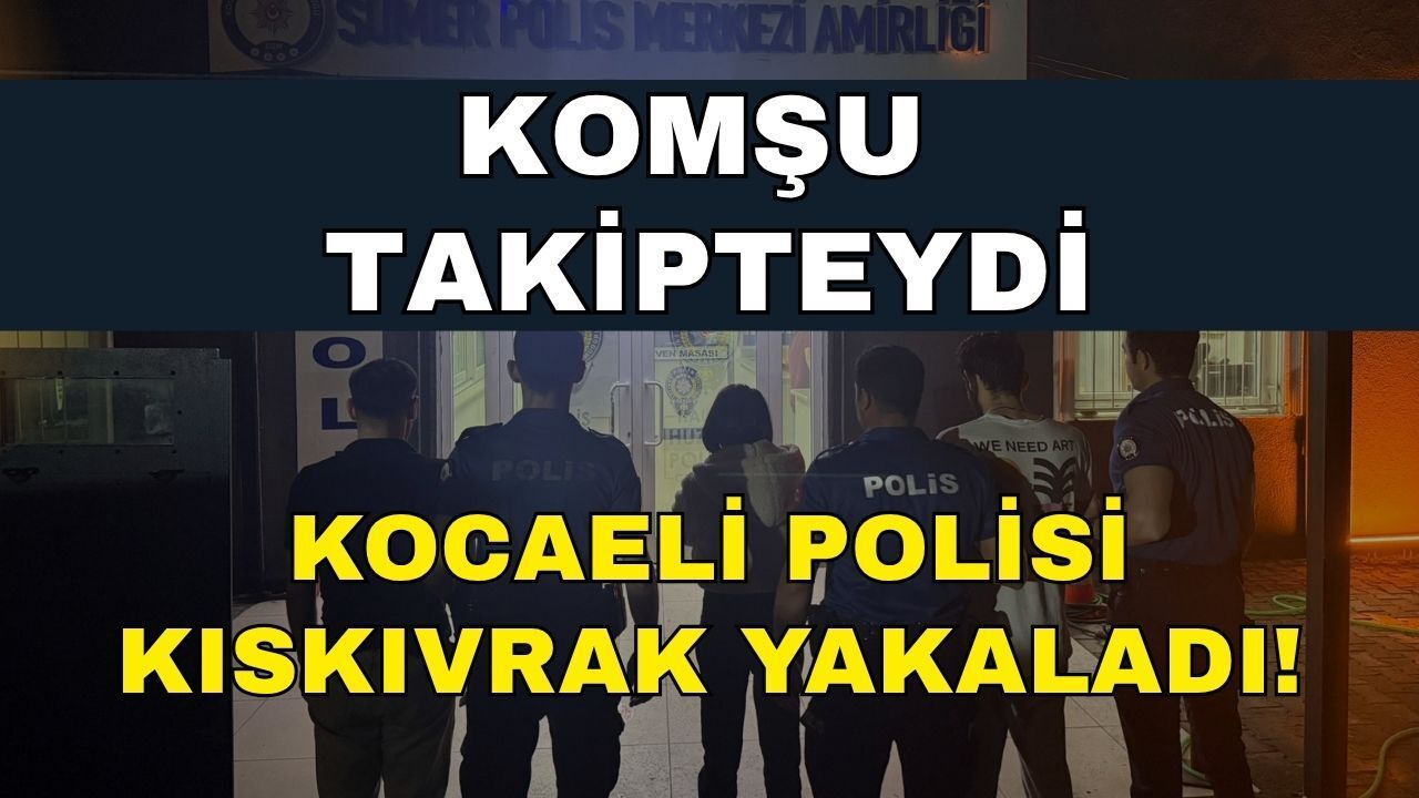 Komşu Takipteydi, Kocaeli Polisi Yakaladı: Sakarya’dan Gelen Zehir Aracı Köprü Altında Kıskıvrak