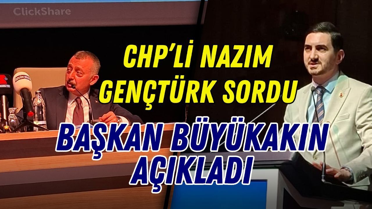 CHP'li Nazım Gençtürk Sordu, Başkan Büyükakın Açıkladı: Asbestli Borunun İçinden Su Gittiğinde Bir Şey Olmaz