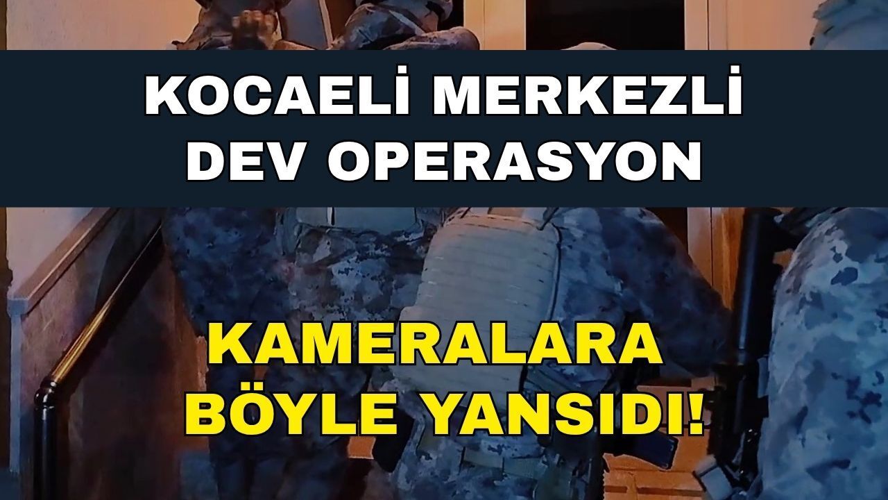 Kocaeli Merkezli 23 İlde Dev Sahte Araç Kiralama Operasyonu Kameralara Böyle Yansıdı
