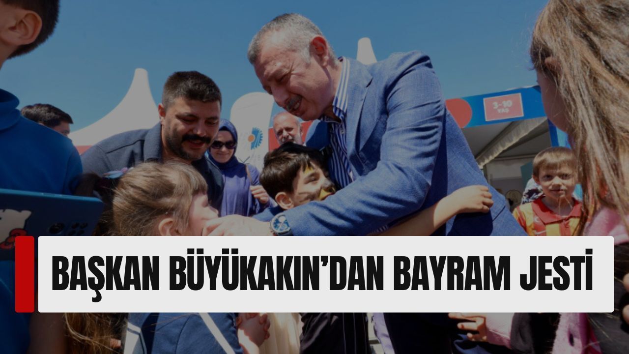 Başkan Büyükakın'dan Bayram Jesti
