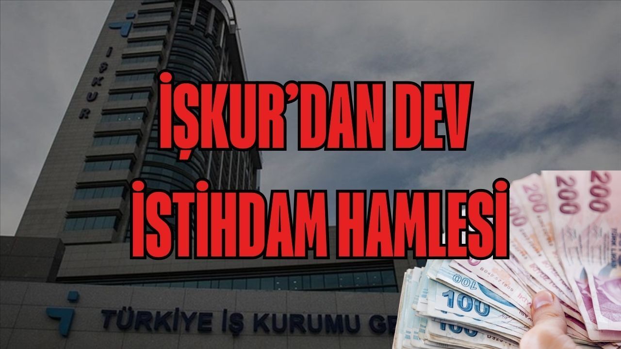 Kocaeli Dahil 40 İlde Dev İstihdam İşkur'dan