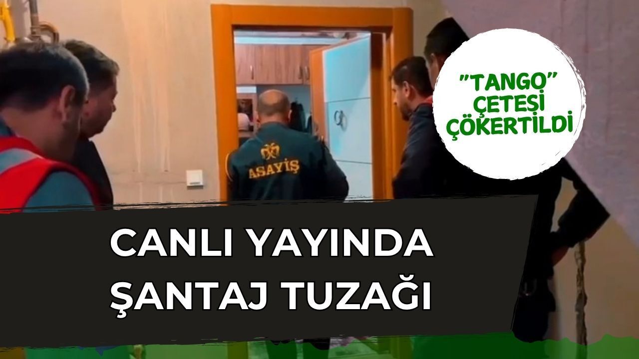 Canlı Yayında Şantaj Tuzağı