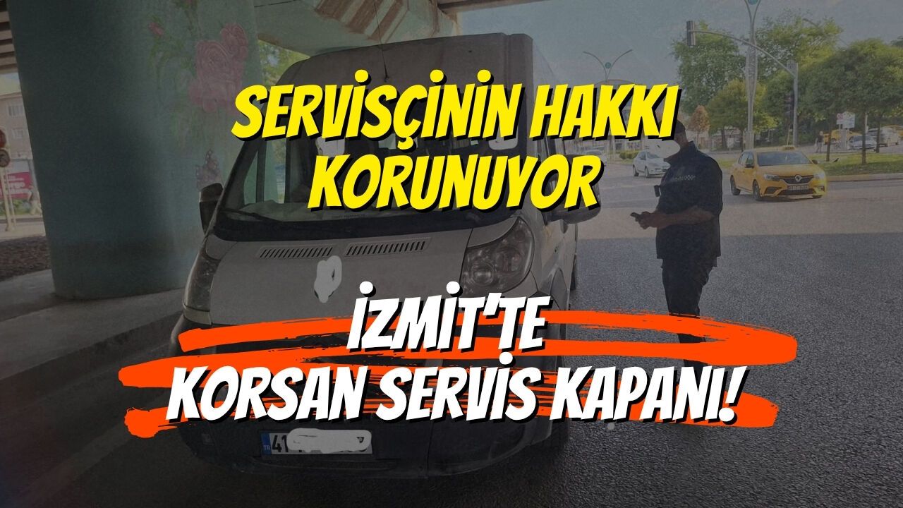 Servisçinin Hakkı Korunuyor: İzmit’te Korsan Servis Kapanı!