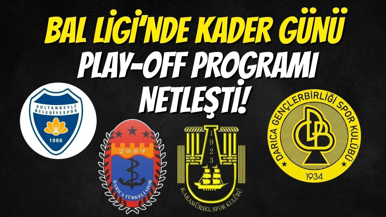 BAL LİGİ’NDE KADER GÜNÜ: PLAY-OFF PROGRAMI NETLEŞTİ!