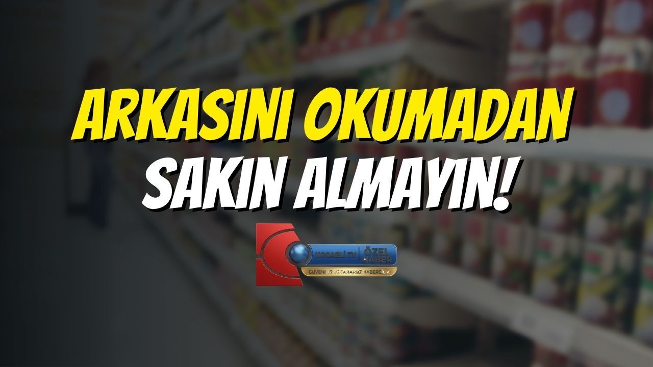 Arkasını Okumadan Sakın Almayın!