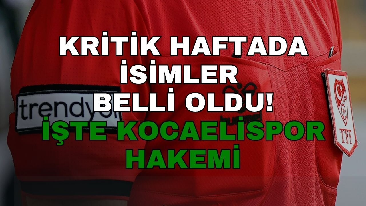 Süper Lig'de Heyecan Başlıyor: 32. Haftanın Tüm Hakemleri ve Maç Programı