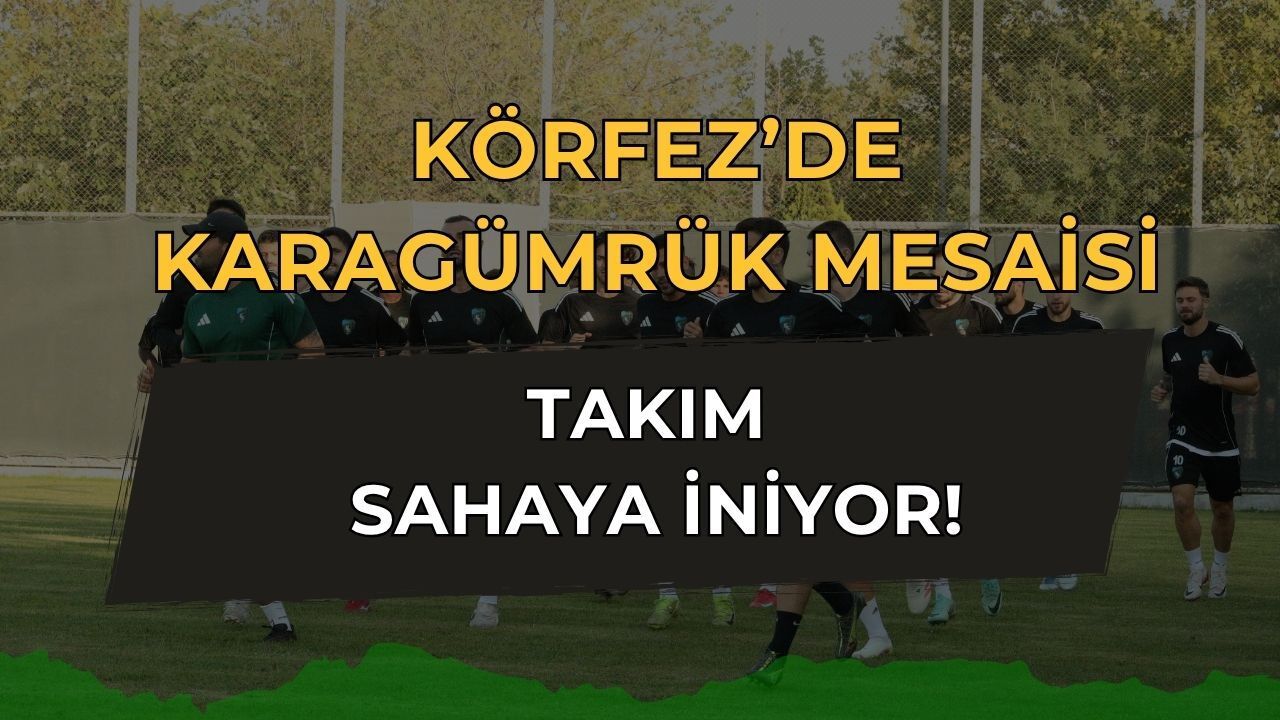 Körfez'de Karagümrük Mesaisi Tam Gaz! Takım Yarın Sahaya İniyor