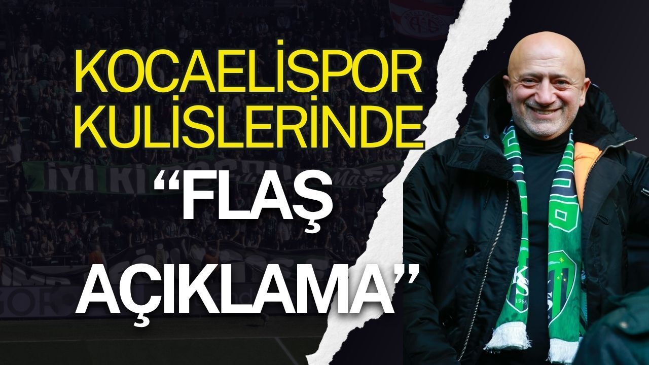 Kocaelispor Kulislerinde Flaş Açıklama: Yaşar Arslan Çift Adaylı Kongreye Karşıyım