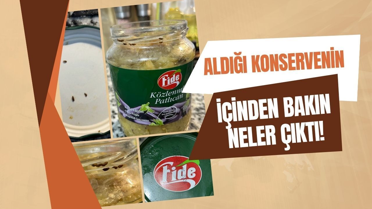 Körfez'de Aldığı Konservenin İçinden Bakın Neler Çıktı