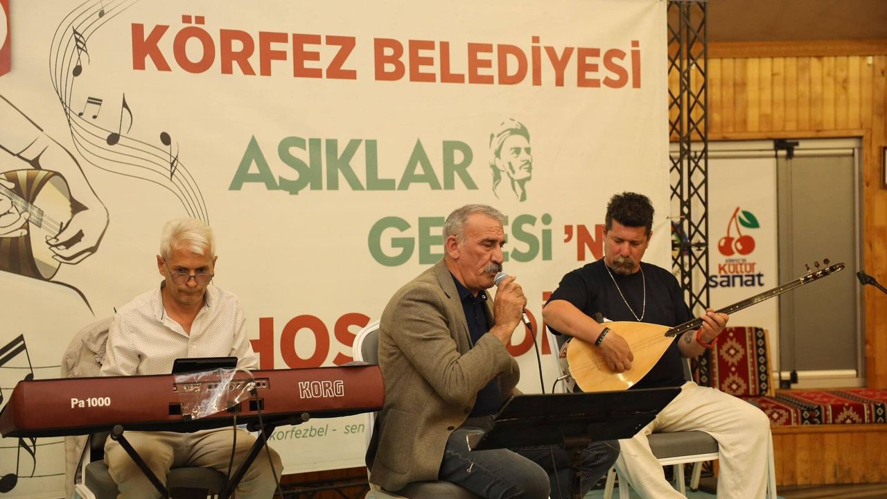 Körfez’de Sazın ve Sözün Ustaları Buluştu: Tarihi Kıl Çadırında Unutulmaz Aşıklar Gecesi!