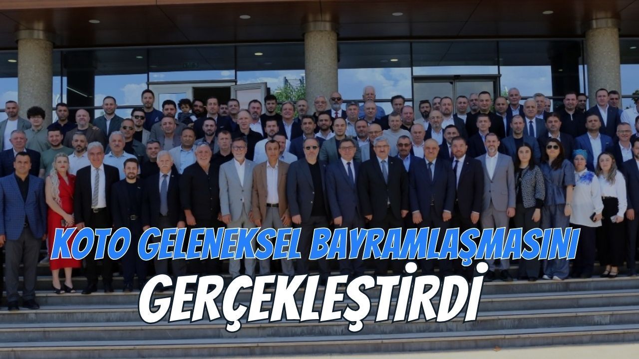 KOTO Geleneksel Bayramlaşmasını Gerçekleştirdi
