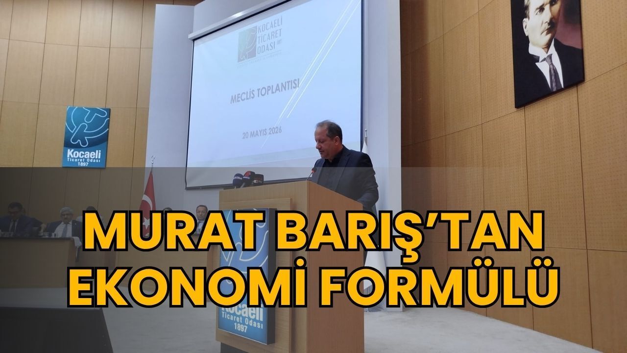 Murat Barış’tan Ekonomi Formülü: Daha Fazla Üretim, Daha Fazla Çalışma ve Verimlilik