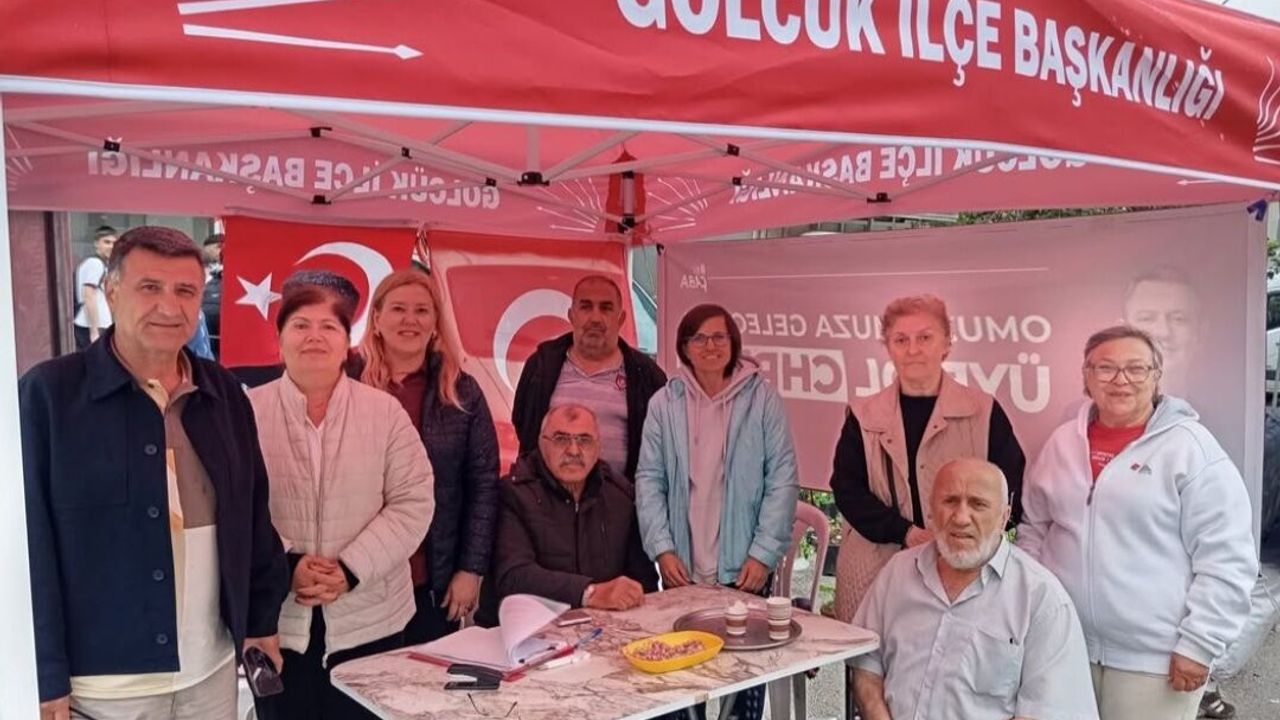 CHP Gölcük'ten Özgür Özel'e Tam Destek: Mutlak Butlan Kararını Kabul Etmiyoruz!