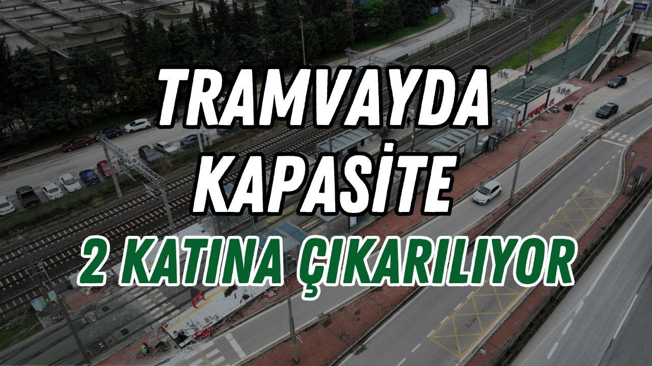 Kocaeli Toplu Taşımada Yeni Dönem: Tramvayda Kapasite 2 Katına Çıkarılıyor