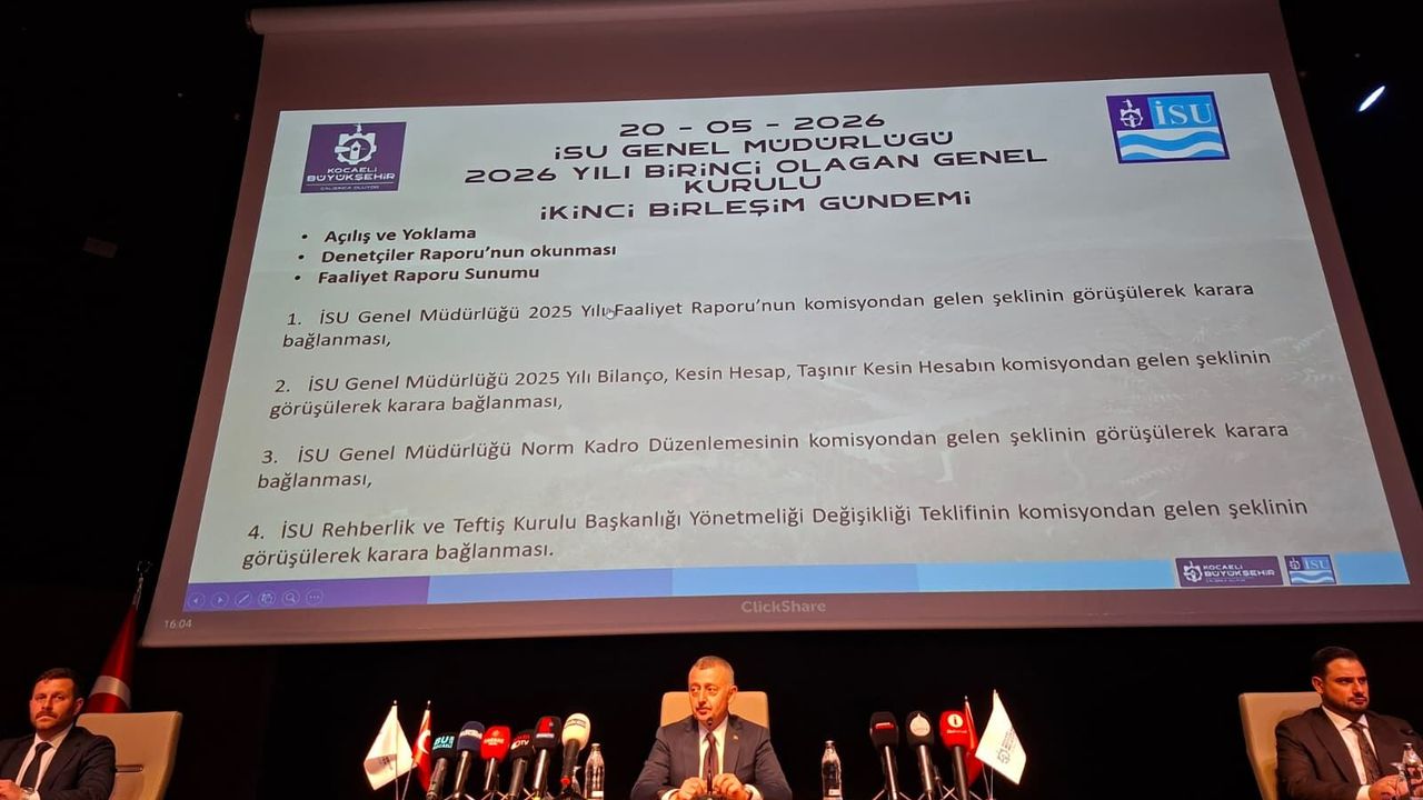 BÜYÜKŞEHİR'İN ARDINDAN SIRA İSU'DA: DEV GENEL KURUL BAŞLADI!