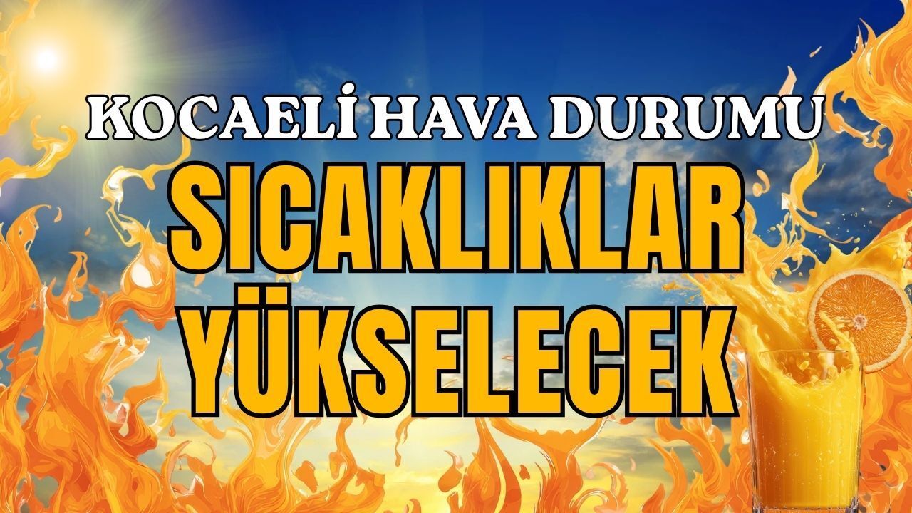 Bir Güneşli Bir Yağmurlu! Kocaeli’de Önümüzdeki Günlerde Hava Nasıl Olacak? İşte Gün Gün Sıcaklıklar