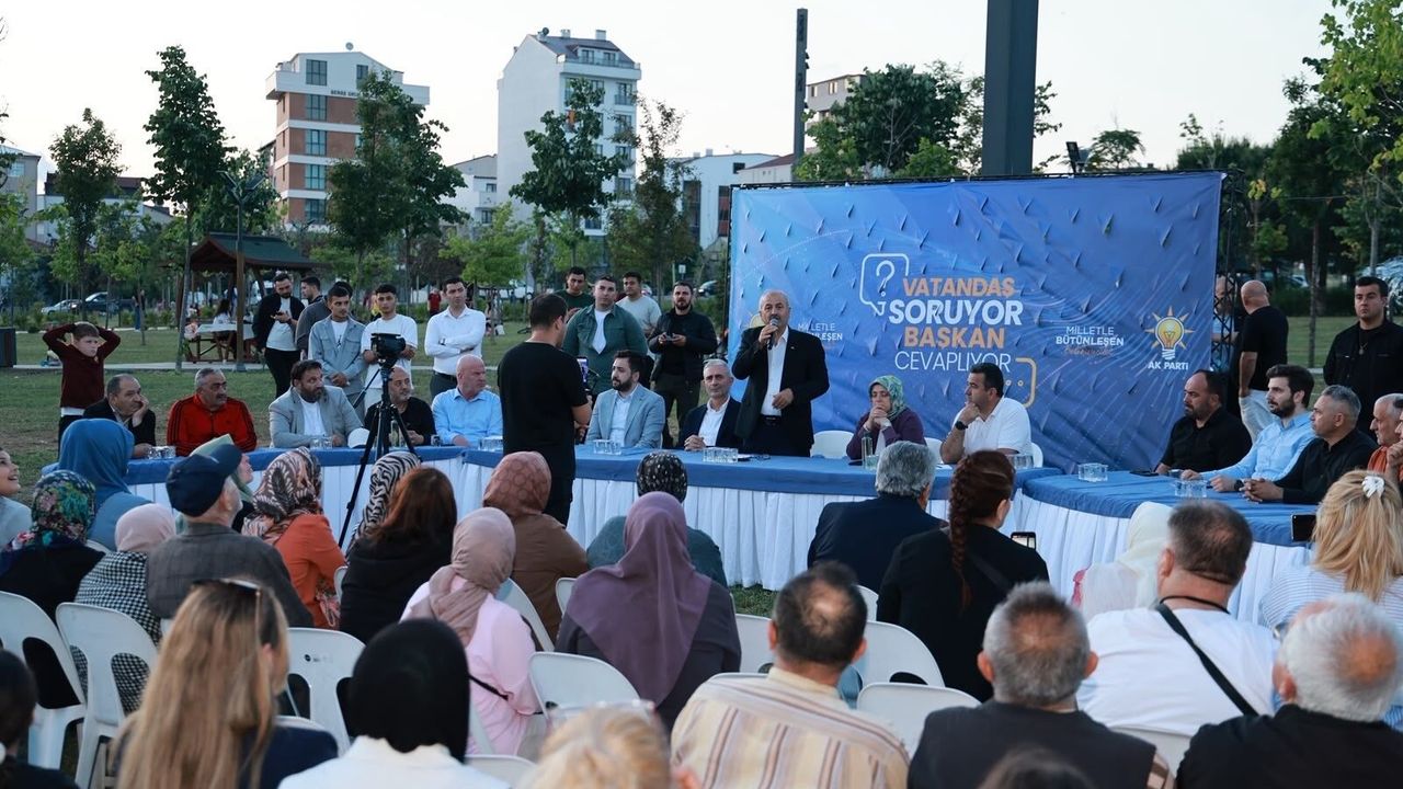 Gebze’de "Başkan Cevaplıyor" Zirvesi: Vatandaş Sordu, Zinnur Büyükgöz Tek Tek Not Aldı!