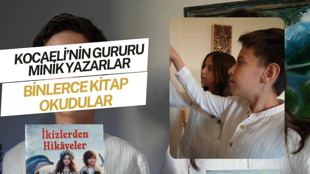 Kocaeli'nin Gururu Minik Yazarlar: "Ekranı Bırakın, Kitap Okurken Ruhumuz Huzur Buluyor"