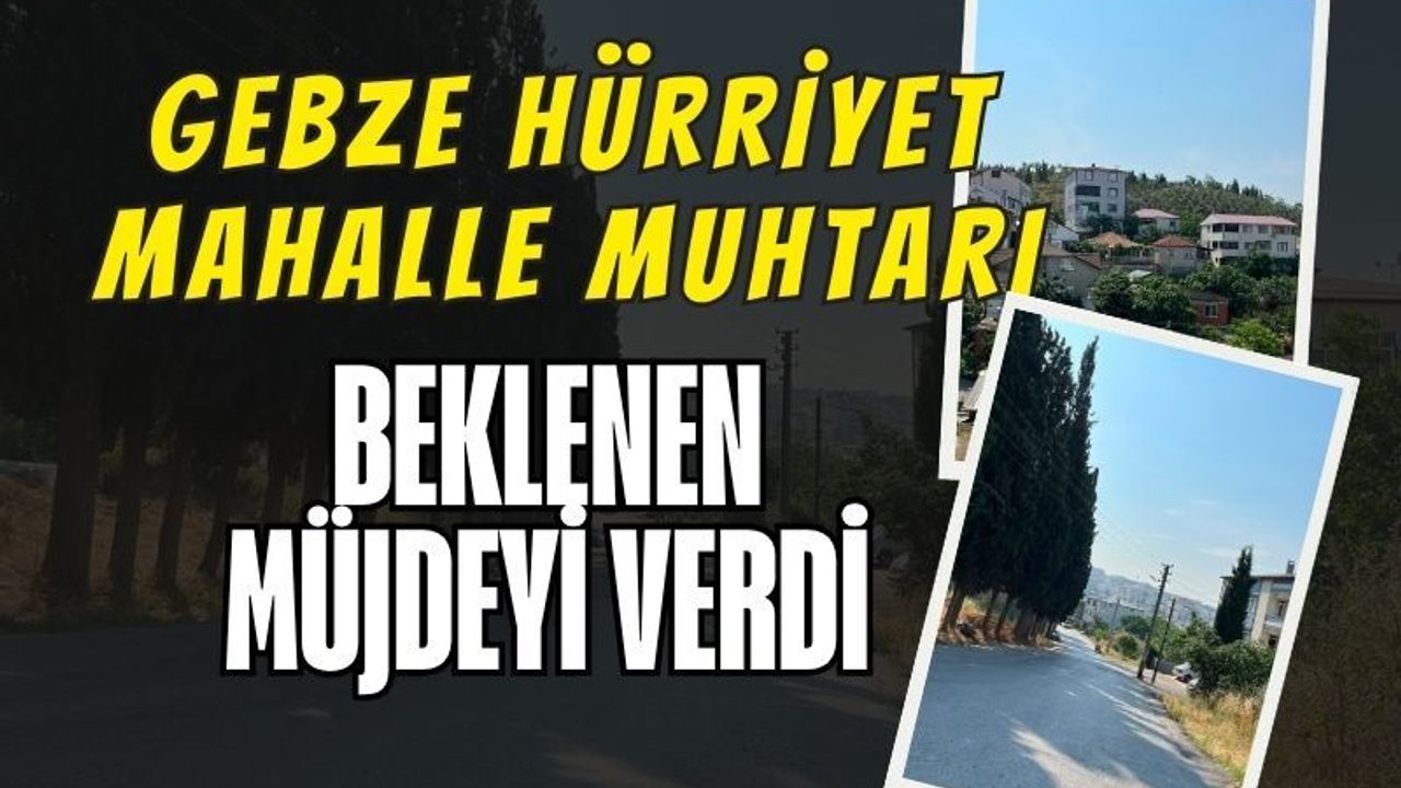 Hürriyet mahallesine Parselasyon Tapuları İçin Yılbaşı Müjdesi!