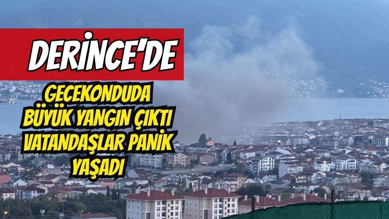 Kocaeli'de Korkutan Gecekondu Yangını: Mahalleli Sokağa Döküldü, Kundaklama Şüphesi Var!