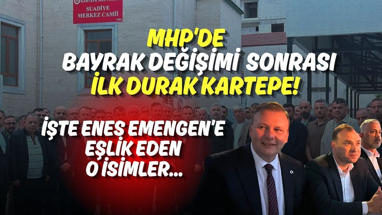 MHP'de Bayrak Değişimi Sonrası İlk Durak Kartepe! İşte Enes Emengen’e Eşlik Eden O İsimler...