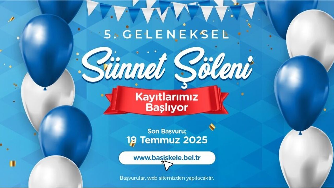 Başiskele’de Sünnet Şöleni Heyecanı Başladı: 5. Geleneksel Şenlik İçin Kayıtlar Açıldı!